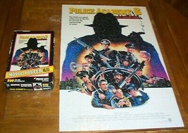 Vintage Milton Bradley POLICE ACADEMY 6 Movie Poster Puzzle 500 Pieces 1989 - £23.30 GBP