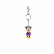 Theme Park Disney Keychain Colorful Iridescent Jointed Minnie - £23.45 GBP