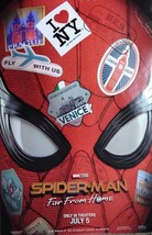 Marvel Studios SPIDER-MAN Far From Home July 5 11&quot; x 17&quot; Dbl Sided Movie Poster - £7.15 GBP