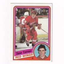 Steve Yzerman 1984 85 Topps Rookie RC 49 Vintage Red Wings - £18.26 GBP