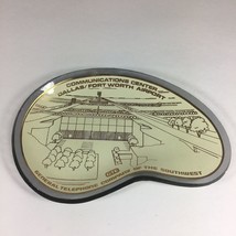 Vtg Ashtray General Telephone Company Of The Southwest Dallas Fort Worth Airport - £13.88 GBP