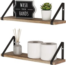 Wallniture Floating Shelves Bathroom Storage Wall Mount Home Decor Bedroom - £31.63 GBP