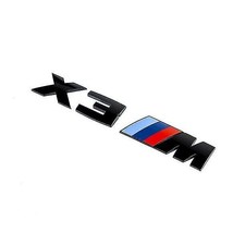BMW X3M Gloss Black Rear Boot Badge Emblem - $25.73