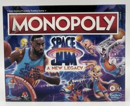 Monopoly Space Jam A New Legacy Board Game, LeBron James, New/Damaged Box - £8.04 GBP