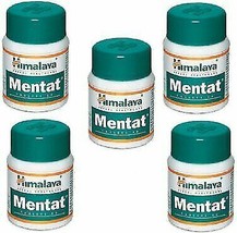 5 X Himalaya MENTAT 60 Tablets FREE SHIP - £21.44 GBP