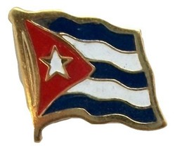Cuba Flag Hat Tac or Lapel Pin - £5.38 GBP