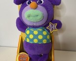 NIB Sing-a-ma-jigs Purple Singing Doll Mattel Fisher Price Sings Clement... - $34.99
