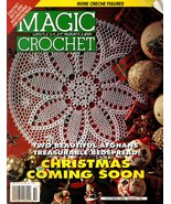 Magic Crochet Vintage Magazine 104 Afghans Bedspread Gifts Decor for Chr... - $166.14 MXN