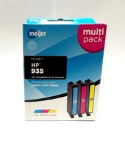 Meijer Remanufactured Ink Cartridges for HP 935 - COLOR (C, M, Y) - $5.98