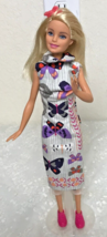 Mattel 2016 Barbie Bakery Chef #L43HF FHP57 Blond Hair Blue Eyes Rigid Body - £8.95 GBP