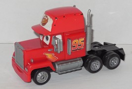 Mattel Disney Pixar Cars MACK Red 5&quot; Semi Truck Rare HTF 1:55 - £11.70 GBP