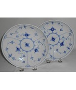 Bing and Grondahl Set/2 COUPE SOUPS  Blue Traditional  PATTERN  MADE IN ... - £102.83 GBP