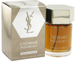 Yves Saint Laurent L&#39;Homme Intense 3.3 Oz Eau De Parfum Cologne Spray - £157.29 GBP