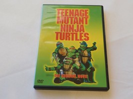 Teenage Mutant Ninja Turtles The Original Movie DVD 1990 Dual Sided Rated PG - £8.22 GBP