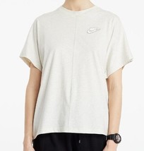  Nike Sportswear Earth Day T-shirt Women Oversized Fit Beige CZ8355 141 Size S - £17.30 GBP