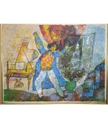 Theo Tobiasse Colorful Signed Lithograph, 104/175, la vie d&#39;artiste, 54 ... - €626,11 EUR