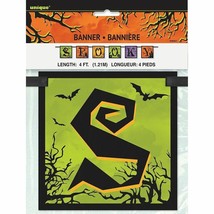 Spooky Haunted House Halloween 4 Ft Block Banner Decoration - £2.61 GBP