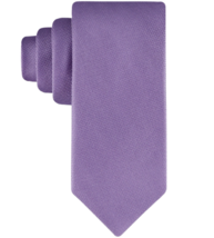 Calvin Klein Mens Classic fit Tie Necktie One Size Purple Solid CK211002... - $184.01 MXN