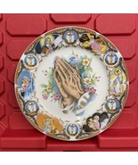 Lefton Jesus Praying Hands Life Of Jesus Plate Porcelain 8” Japan Pre Ow... - €15,62 EUR