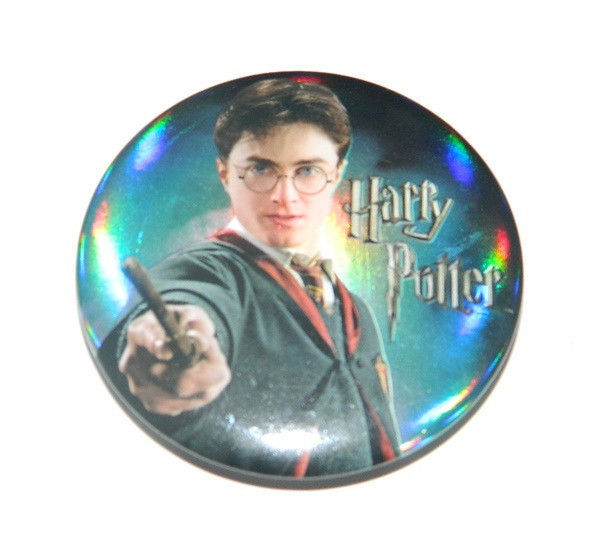 Harry Potter Photo Image with Wand Refrigerator Button Magnet, NEW UNUSED - $3.99