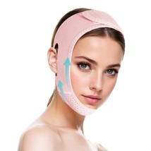 Double Chin Reducer, Double Chin Eliminator V Line Lifting Mask with Chin Strap  - £19.13 GBP