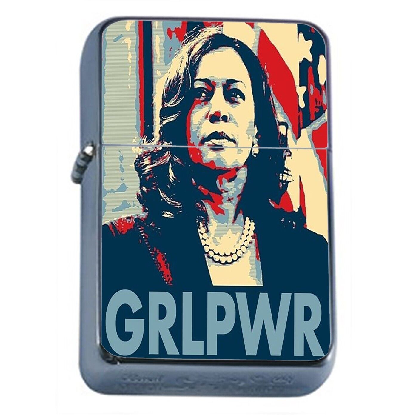 KAMALA GRLPWR Flip Top Oil Lighter Wind Resistant - $14.80