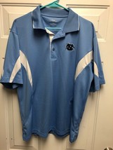 Mens PGA Tour Golf Shirt, North Carolina Tar Heels, Polyester, L - £15.91 GBP