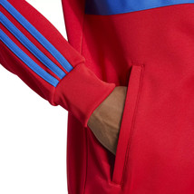 NWT Adidas OG Originals Trefoil Mens IX9623 Red Track Jacket Sz L $90 - £42.08 GBP