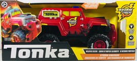 NEW Tonka Storm Chasers Wildfire Rescue Red Truck With Lights &amp; Sounds NEW - £19.51 GBP