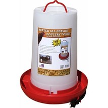 Farm Innovators Model HPF-100 &quot;All-Seasons&quot; Heated Plastic Poultry Fount... - $64.00