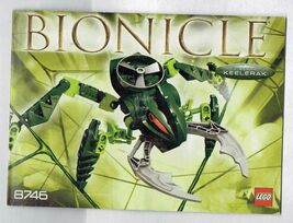 LEGO Bionicle Visorak Keelerak 8746 instruction Booklet Manual ONLY - $4.90
