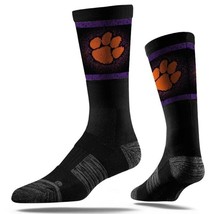 Clemson Tigers Strideline Ncaa Premium Team Crew Socks New Adult Size: M/L - £8.67 GBP