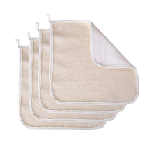 4 Pack Exfoliating Face Body Wash Cloth Towel, Soft-Weave Scrub Towel Cloth Beau - £13.57 GBP