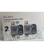 Sprinkler Timer, Programmable Hose Timers with Brass Inlet & Outlet, Water Timer - $28.71