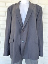 The Savile Row Blazer Suit Jacket Grey Men’s Size 50 R - £31.22 GBP