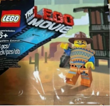 Lego Movie Limited Edition 5002204 Emmet Western Polybag Brand New Sealed - £10.70 GBP