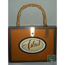 Astral Wooden Cigar Box Purse Handbag Case Tote Upcycled Recycled Honduras - £31.24 GBP