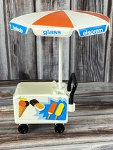 Playmobil Ice Cream Cart w/ Umbrella 3563 - $9.74