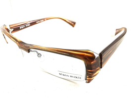 New ALAIN MIKLI A 0479 17 54mm Havana Semi-Rimless Womens Mens Eyeglasses Frame - £276.54 GBP