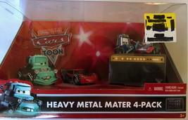 Cars Toon Heavy Metal Mater, Heavy Metal Lightning McQueen, Rocky &amp; Eddie - £127.88 GBP