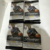 2010-11 Panini Prestige Basketball Factory Sealed 4 pack lot half a blaster box - £94.61 GBP