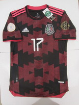 Sebastian Cordova Mexico Olympics Qualifying Match Home Soccer Jersey 20... - $123.43 CAD