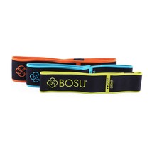 Bosu Fabric Resistance Bands (3 Pack), Multi (72-6920) - £30.48 GBP