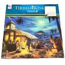 Thomas Kinkade 1000 Piece Puzzle The Nativity New Sealed - £11.34 GBP