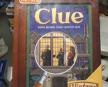 CLUE Game - Vintage Game Collection - WOOD BOOKSHELF Wooden Box 2012 SEA... - $74.79