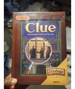 CLUE Game - Vintage Game Collection - WOOD BOOKSHELF Wooden Box 2012 SEA... - £58.81 GBP