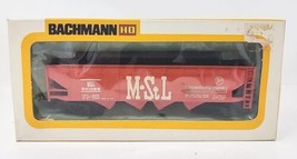 Bachmann HO Scale Minneapolis &amp; St Louis 42’ Open Hopper Train Car U101 - £23.97 GBP