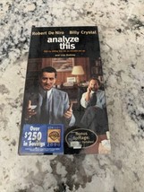 Analyze This (VHS, 2000, Collectors Edition)Brand New Sealed - £12.44 GBP