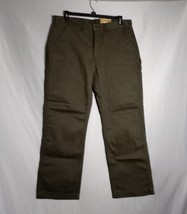 Carhartt Relaxed Fit Men&#39;s Washed Twill Dungaree Olive Carpenter Pants 3... - £30.50 GBP