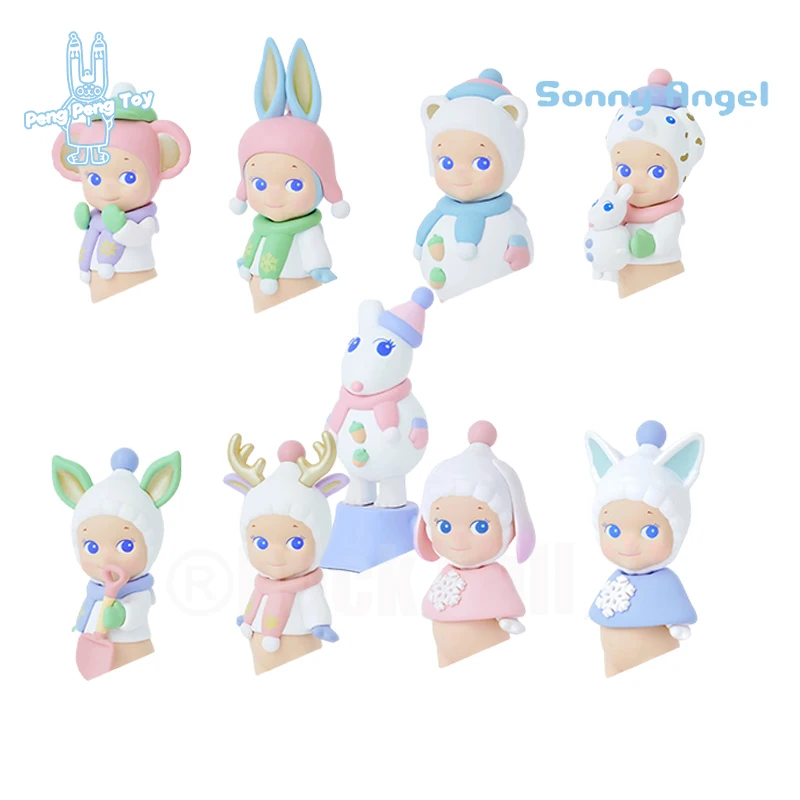 Sonny Angel Winter Wonderland Series Blind Box Anime Figure Winter Series Cute - £23.82 GBP+